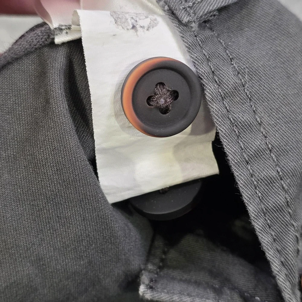 Patagonia Organic Cotton Twill Utility Shorts Mens 28 Gray Cargo Casual Pockets